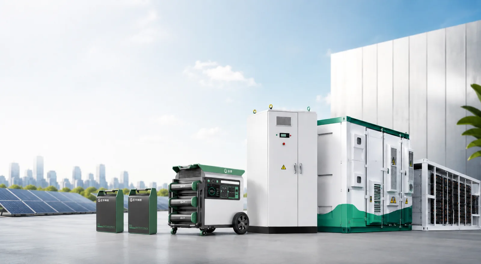 Safetech solid-state battery systems — portable, commercial, and industrial